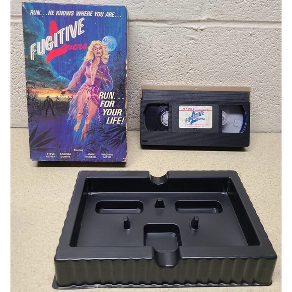 fugitive lovers vhs big box biker romance 70's action steve oliver sondra currie - Picture 6 of 7